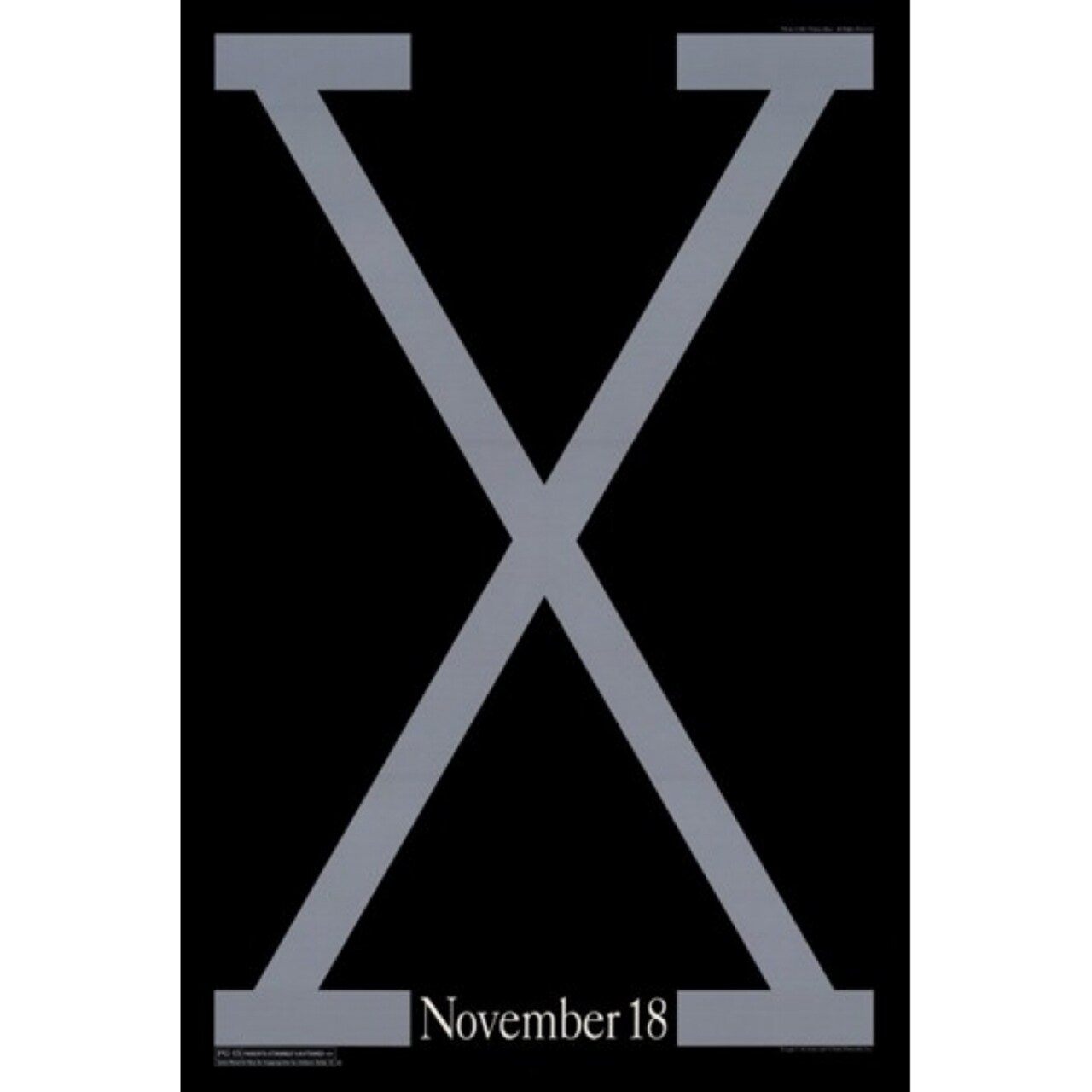 Pop Culture Graphics Malcolm X Movie Poster (11 x 17) - Item MOV220591